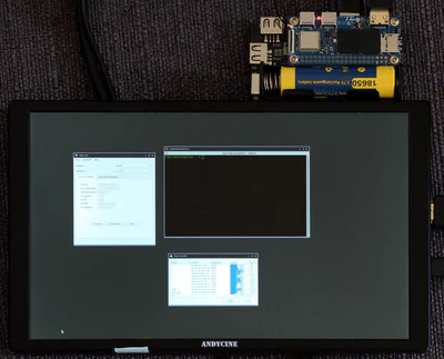 Orange Pi Zero 2W, with ANDYCINE N10